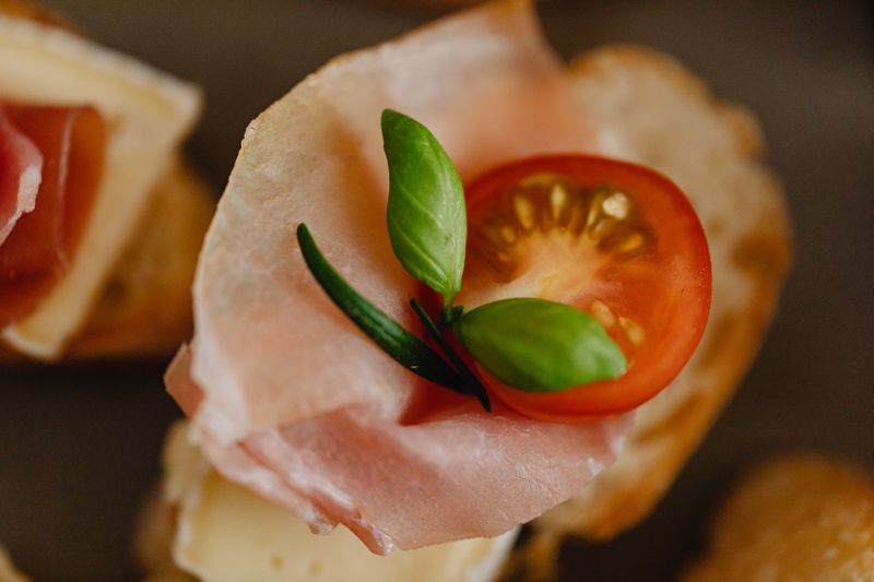 Bruschetta appetizer at Anthony's coal fired