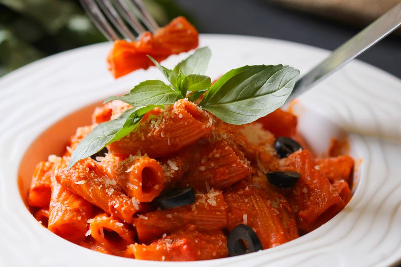 Rigatoni Bolognese pasta at Anthony's